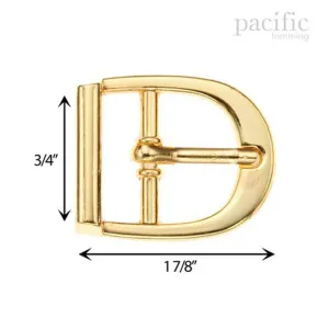 3/4" Metal Buckle : 160310 (2 Colors)