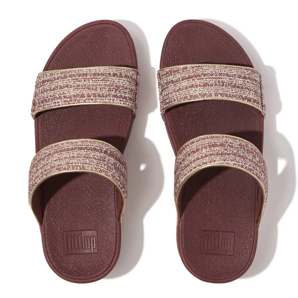 รองเท้าแตะแบบสวม ผู้หญิง รุ่น LULU SHIMMERWEAVE SLIDES