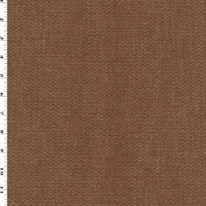 1 1/2 YD PC-Brown Canvas Woven Home Decorating Fabric