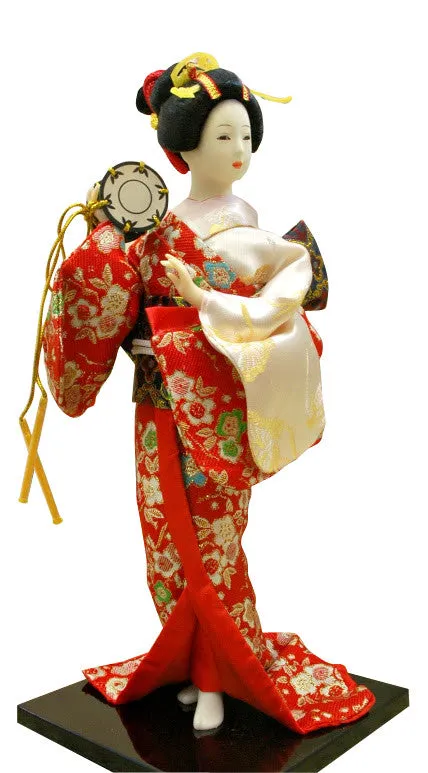 12" Geisha Doll: 1 CLEARANCE USA