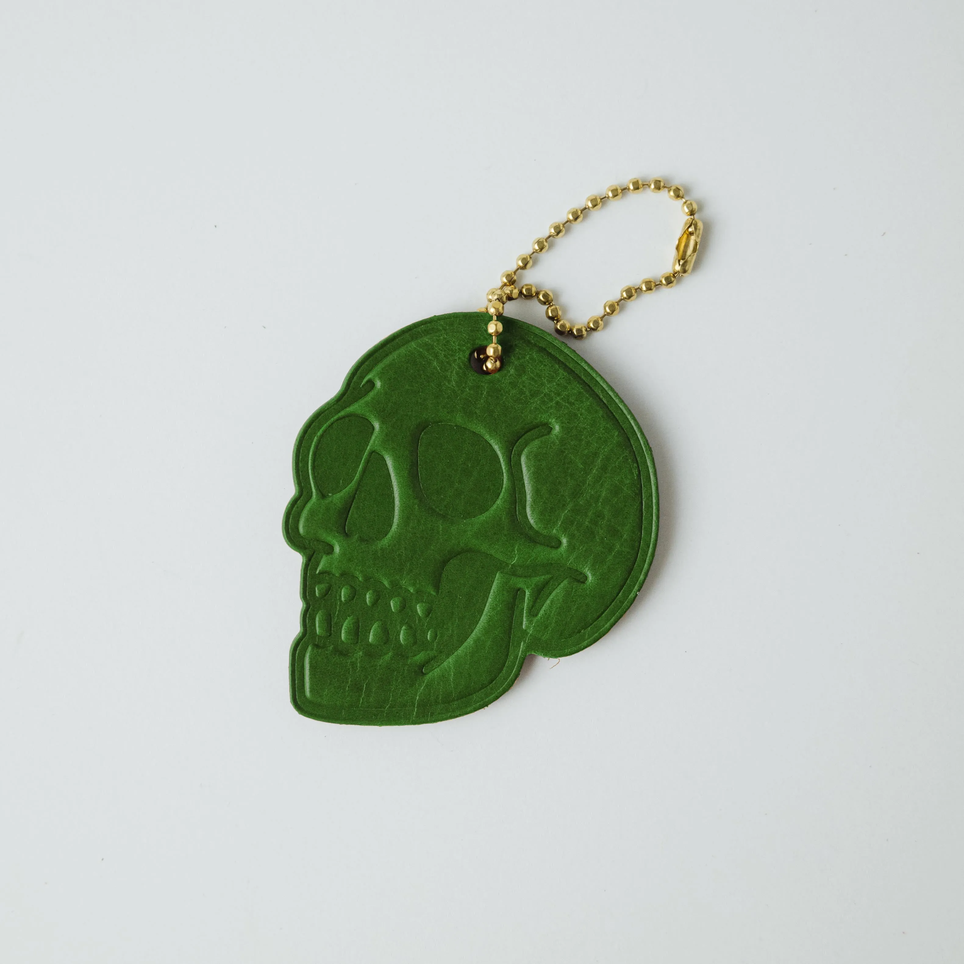 2-Ply Cypress Skull Tag