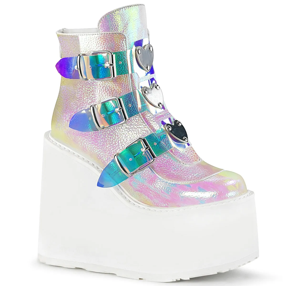 5 Inch Platform SWING-105 Pearl Iridescent