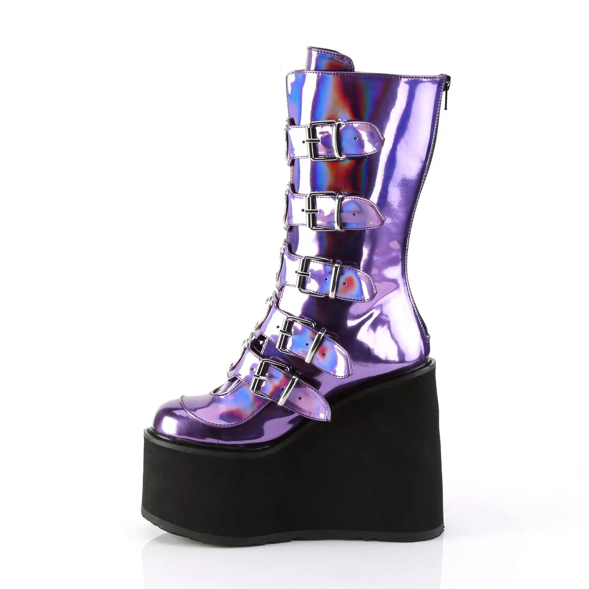 5 Inch Platform SWING-230 Purple Hologram