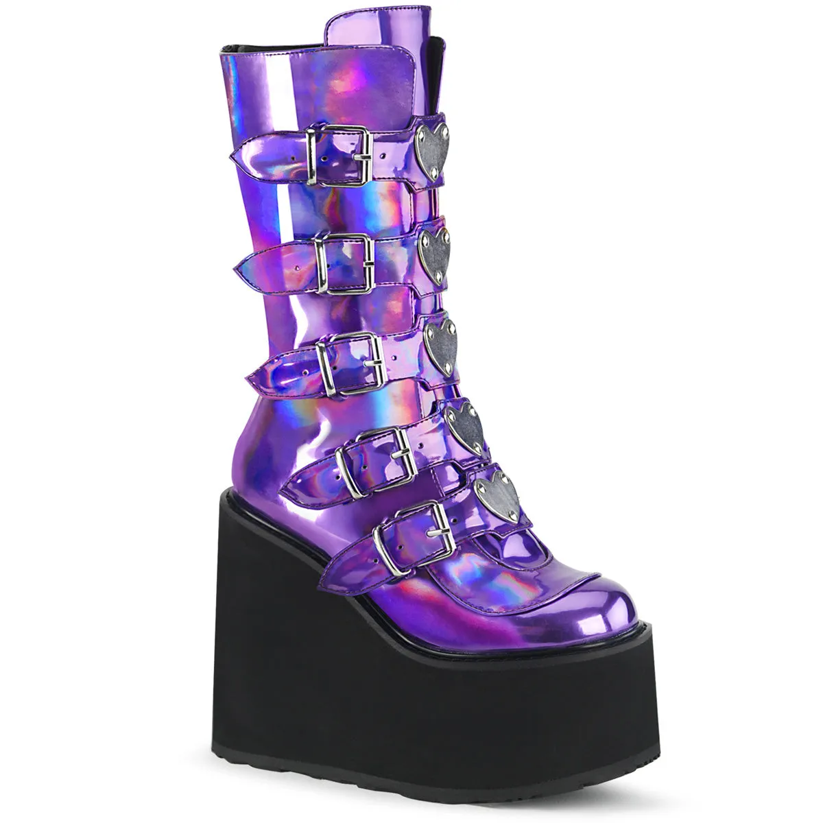 5 Inch Platform SWING-230 Purple Hologram