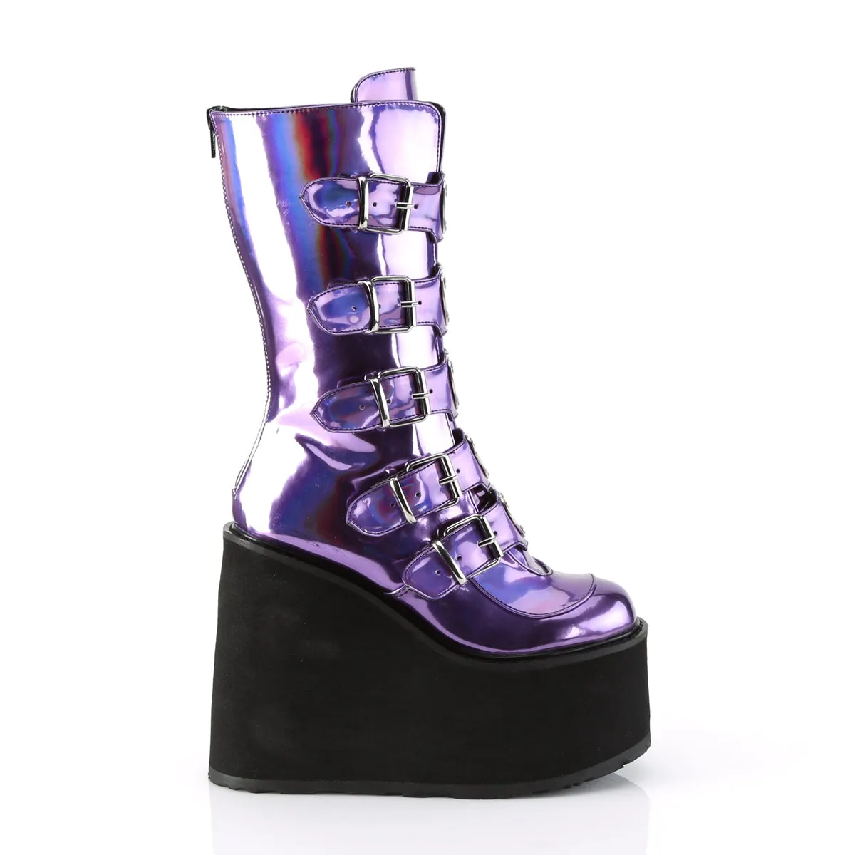 5 Inch Platform SWING-230 Purple Hologram