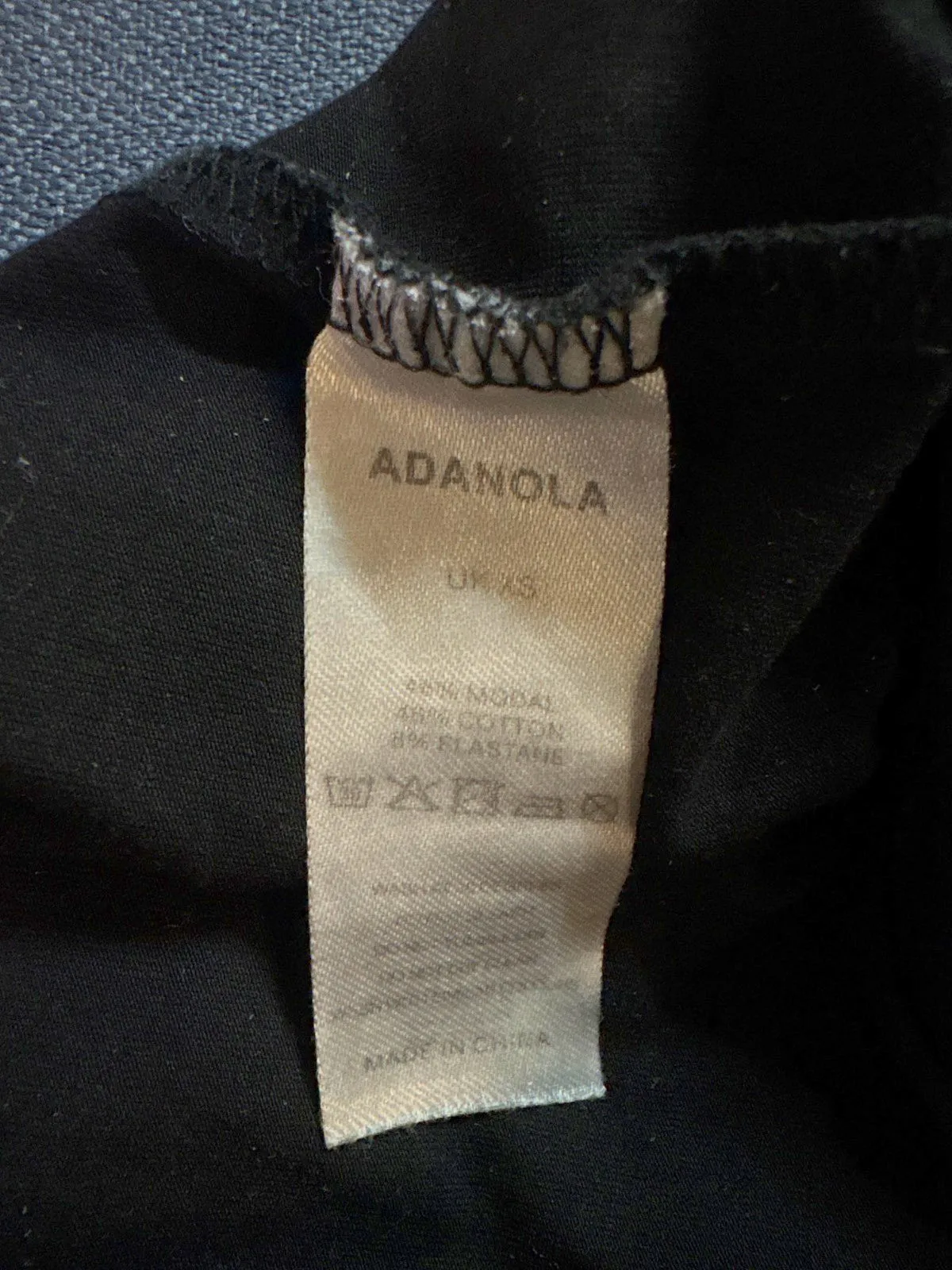 Adanola Womens Black Lounge Trousers - UK Size XS, Comfortable and Stylish