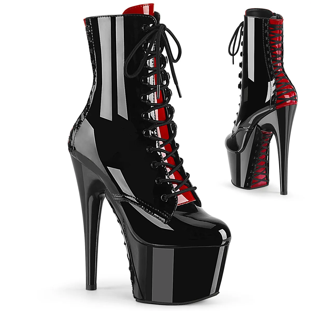 ADORE-1020FH Corset Platform 7 Inch Exotic Dancer Boot