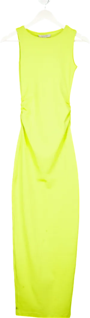 AllSaints Zest Lime Green Katarina Dress UK 6