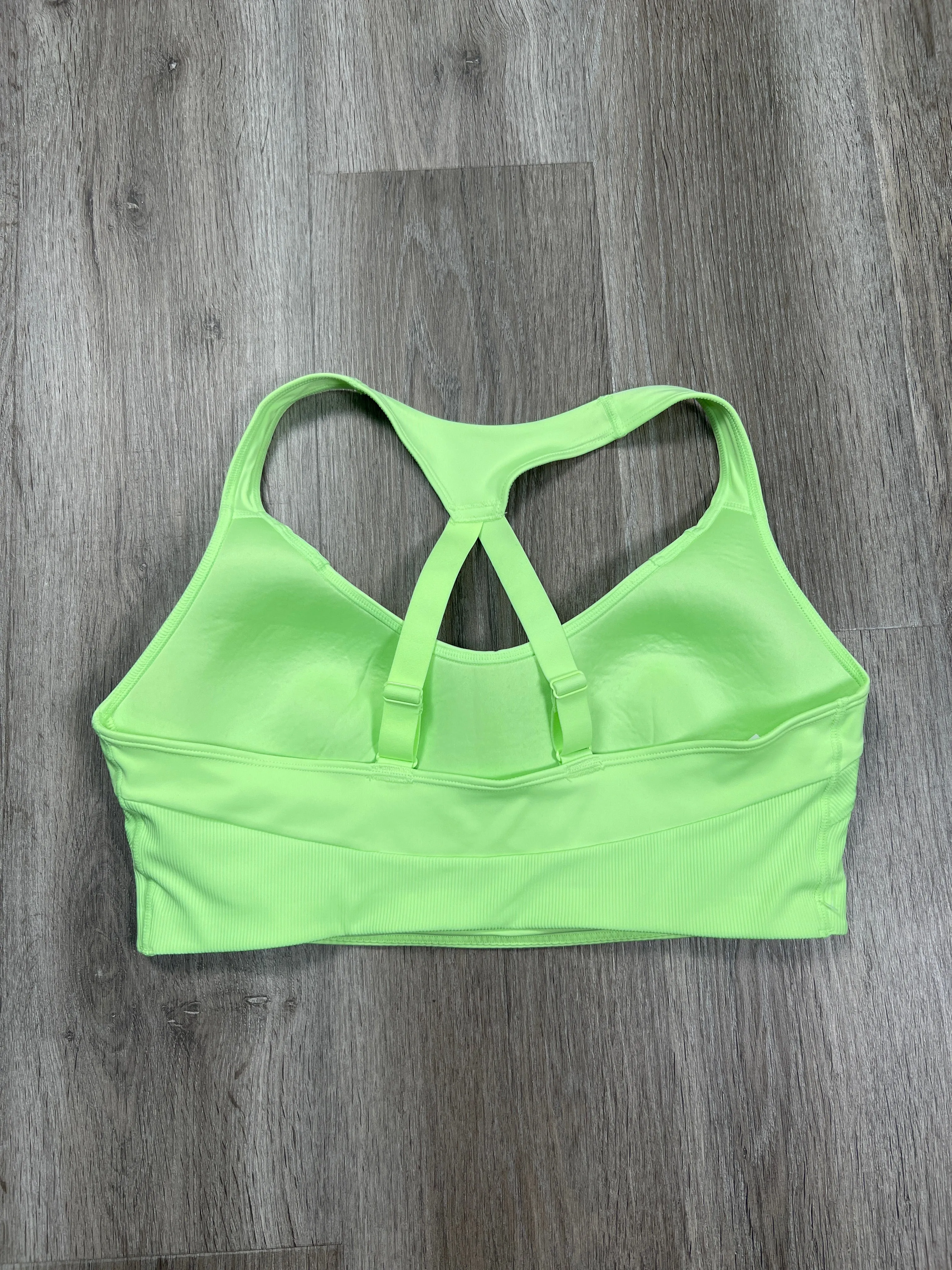 Athletic Bra By Avia In Green, Size: Xl