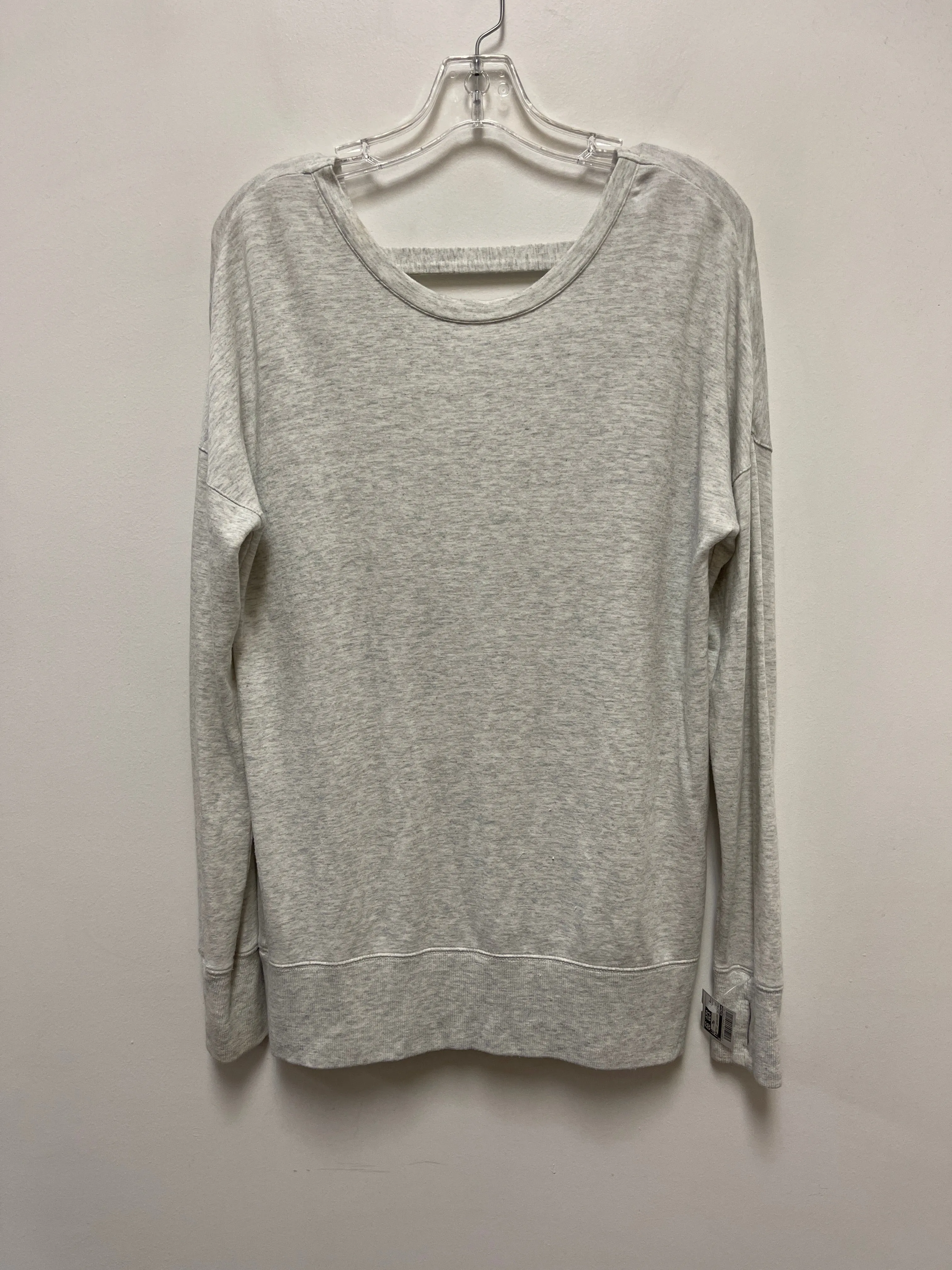 Athletic Sweatshirt Collar By Athleta In Grey, Size: M