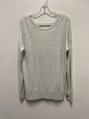 Athletic Sweatshirt Collar By Athleta In Grey, Size: M