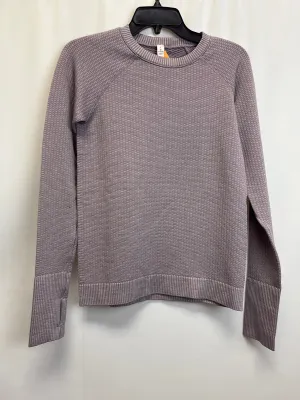 Athletic Sweatshirt Crewneck By Lululemon  Size: 8