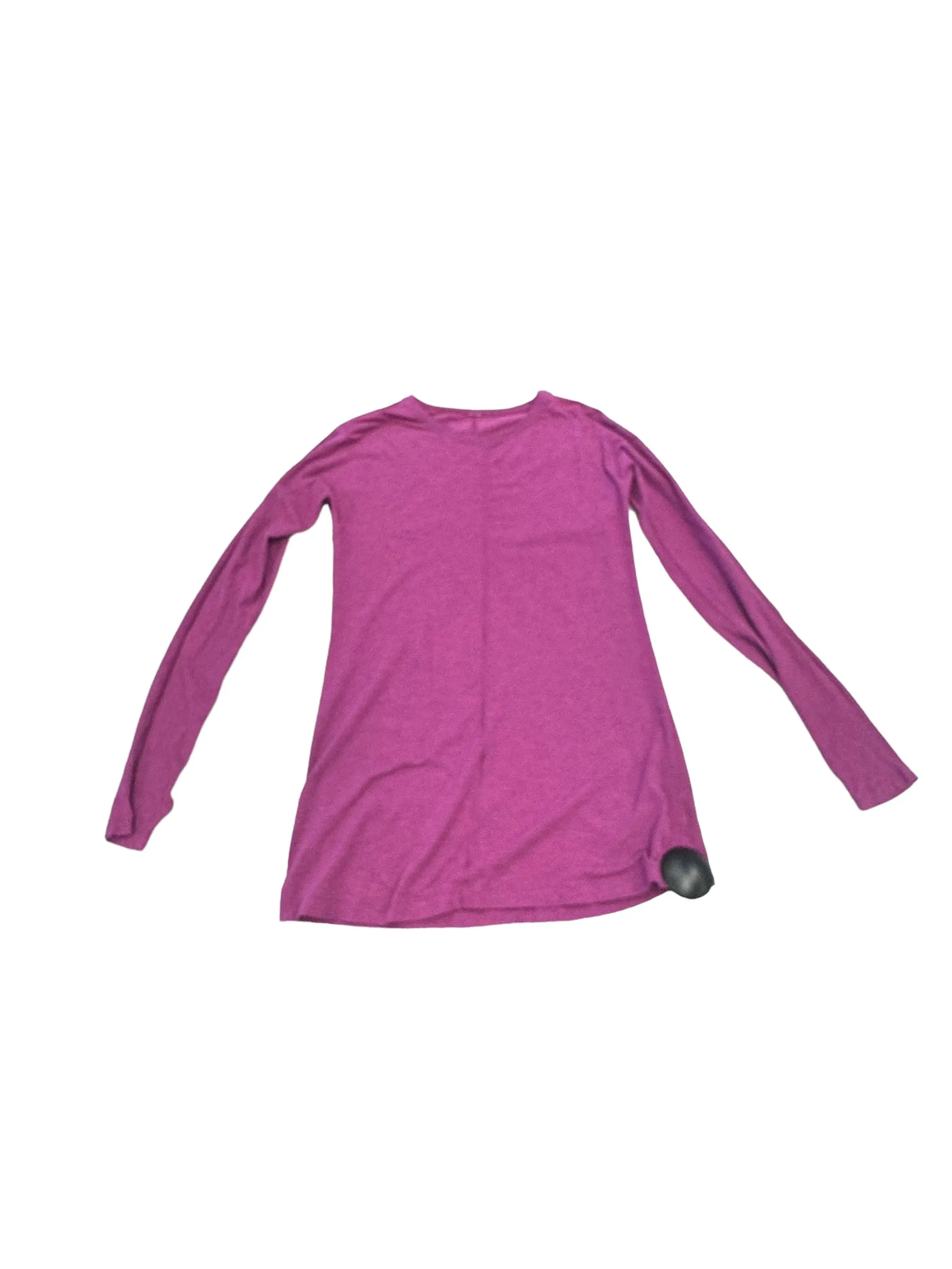 Athletic Top Long Sleeve Collar By Lululemon  Size: M