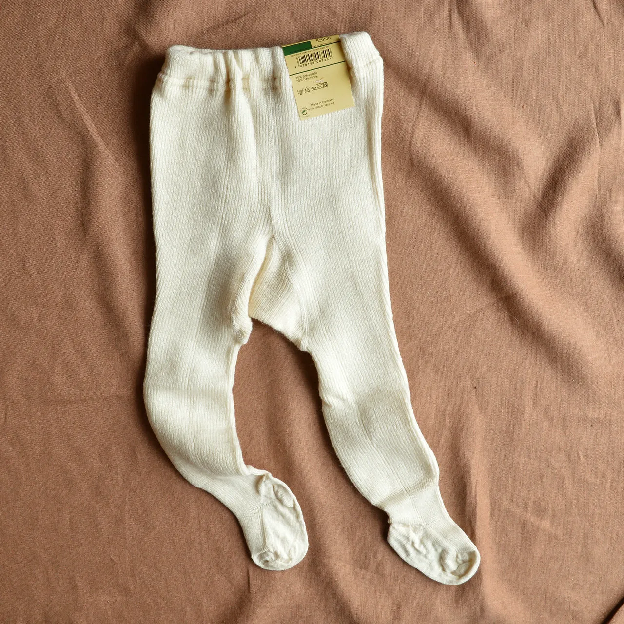 Baby Tights Organic Wool/Cotton - Thick Rib (newborn-3y) *Returning 2025