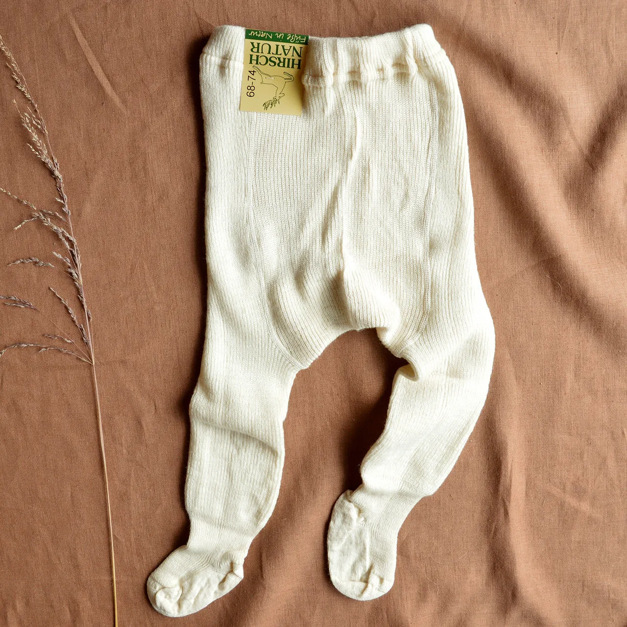 Baby Tights Organic Wool/Cotton - Thick Rib (newborn-3y) *Returning 2025