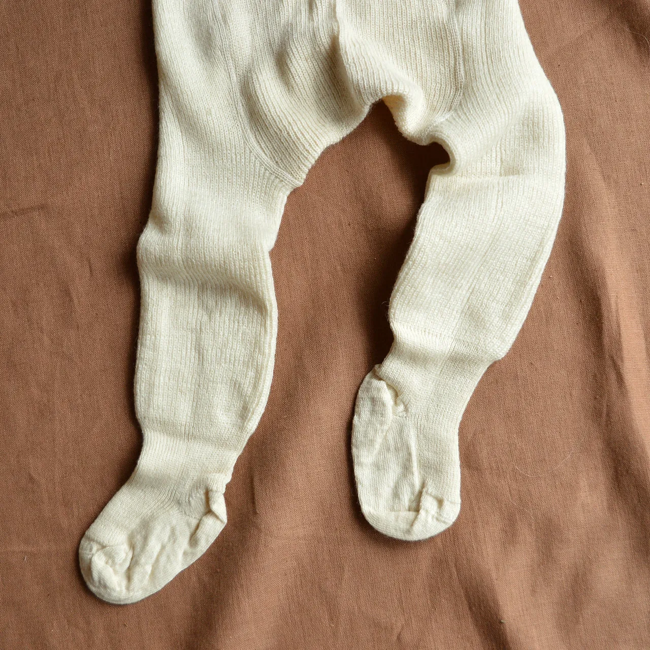 Baby Tights Organic Wool/Cotton - Thick Rib (newborn-3y) *Returning 2025