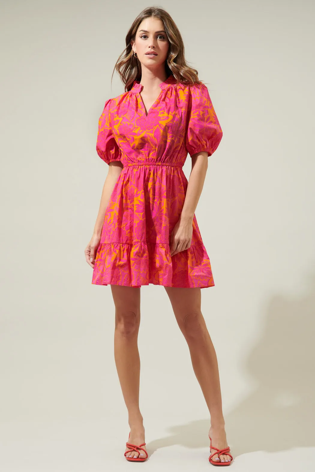 Bali Tropics Marissa Mini Poplin Dress