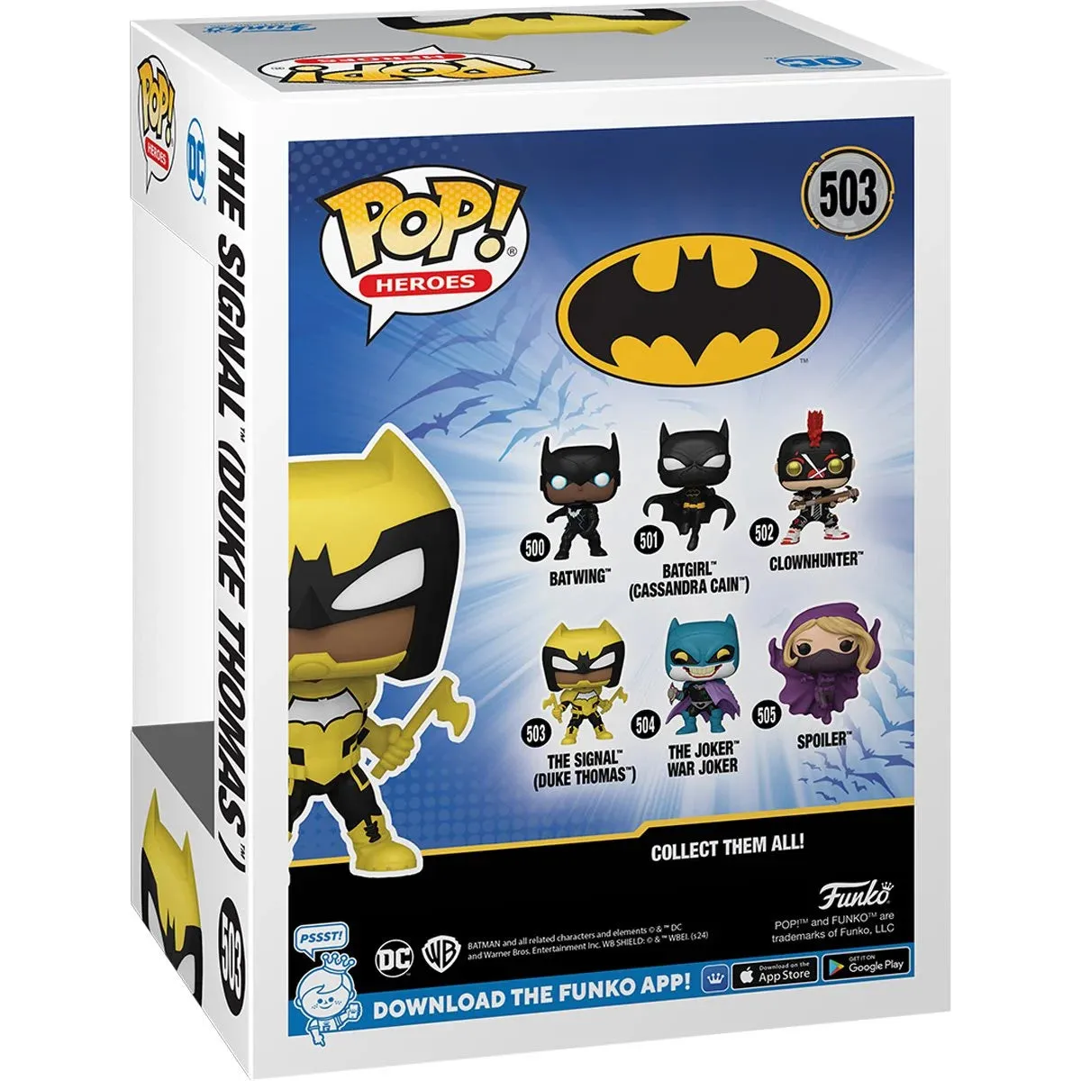 Batman War Zone The Signal (Duke Thomas) Funko Pop! Vinyl Figure #503