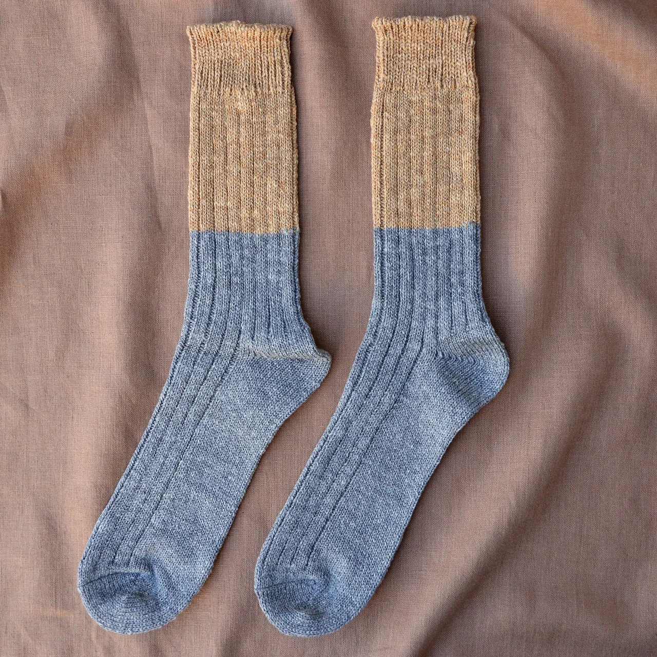 Boston Slab Socks -  Wool/Cotton (Adults)