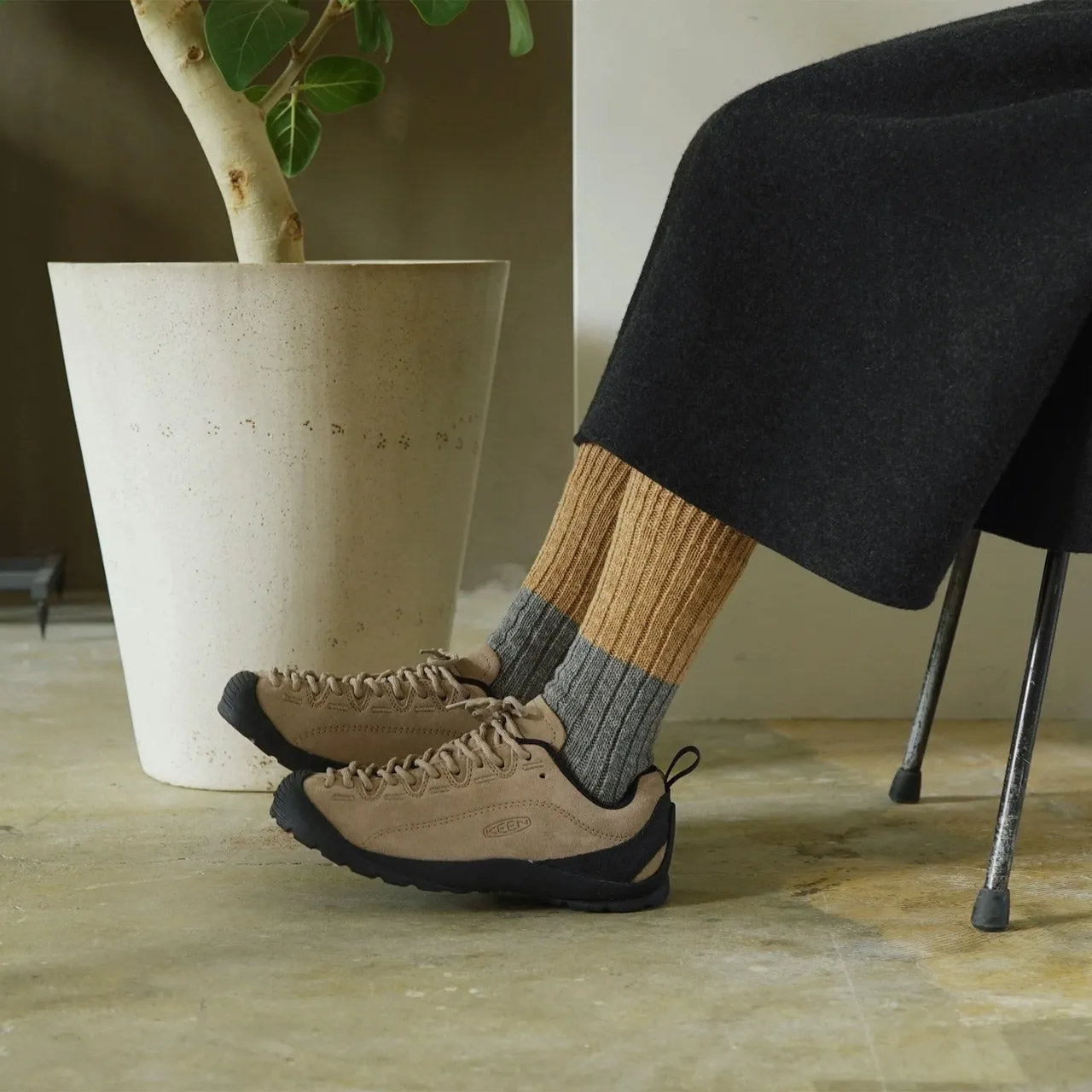 Boston Slab Socks -  Wool/Cotton (Adults)