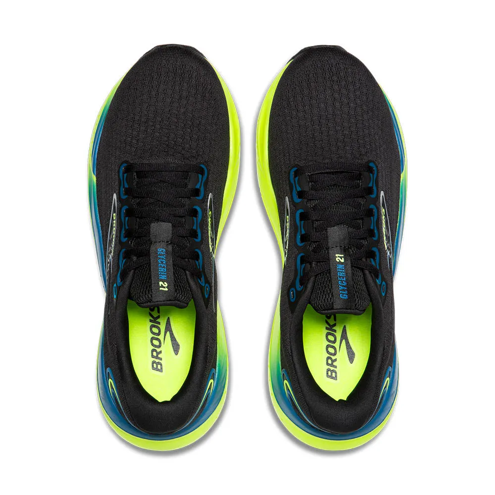 Brooks Glycerin 21 (Mens) - Black/Blue/Nightlife