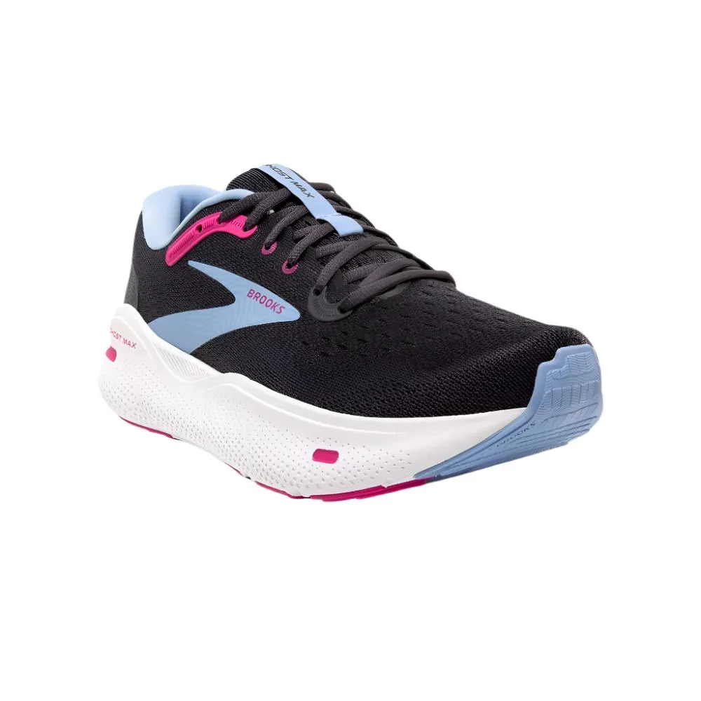 Brooks Women's Ghost Max Ebony / Open Air / Lilac Rose