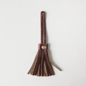 Burgundy Chromexcel Leather Tassel