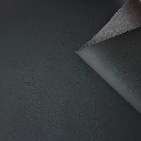 Charcoal Gray Element Premium Faux Leather Vinyl Fabric