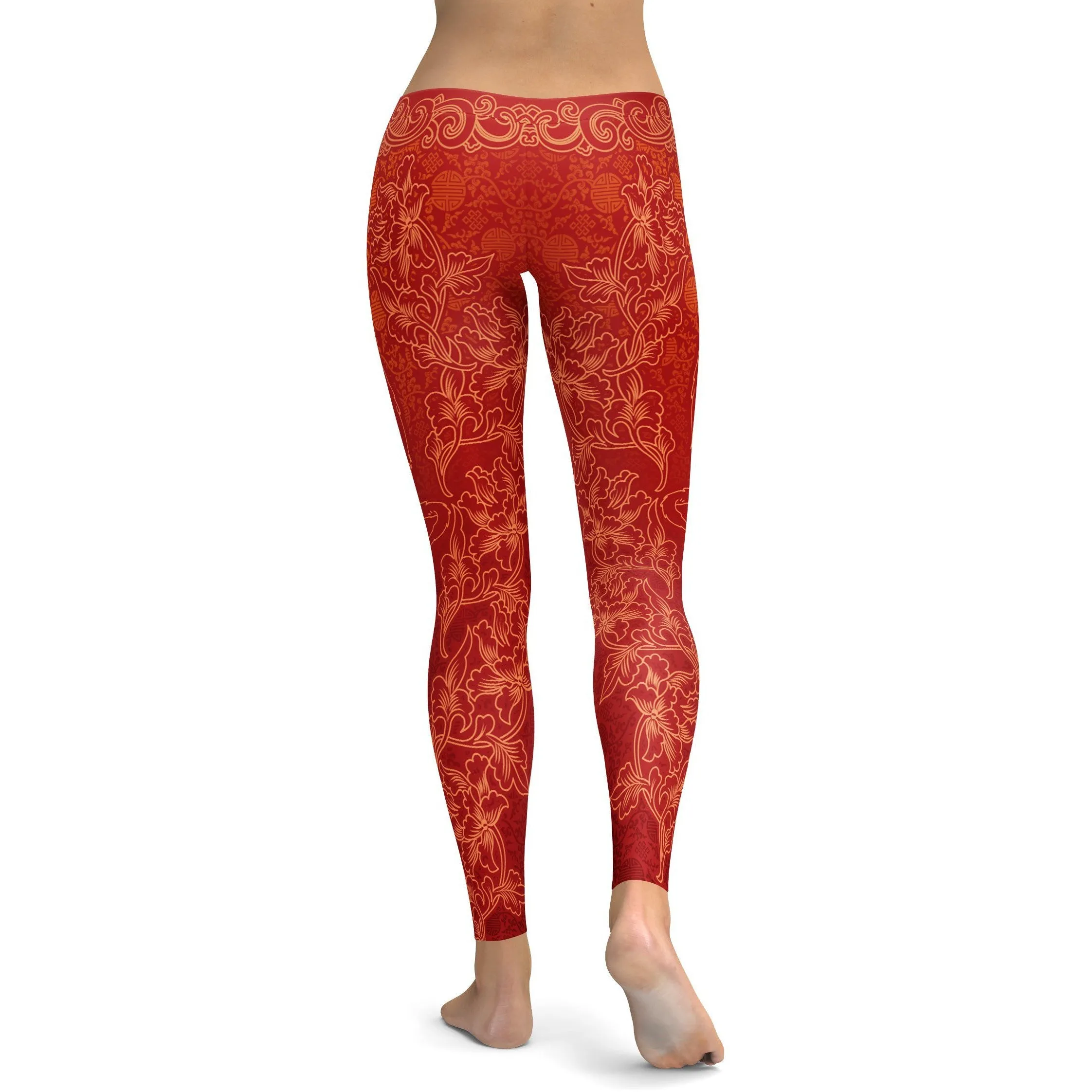 Chinese Zodiac Monkey Leggings