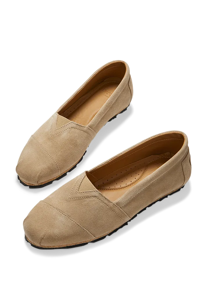 Chukka Taupe Suede Espadrilles