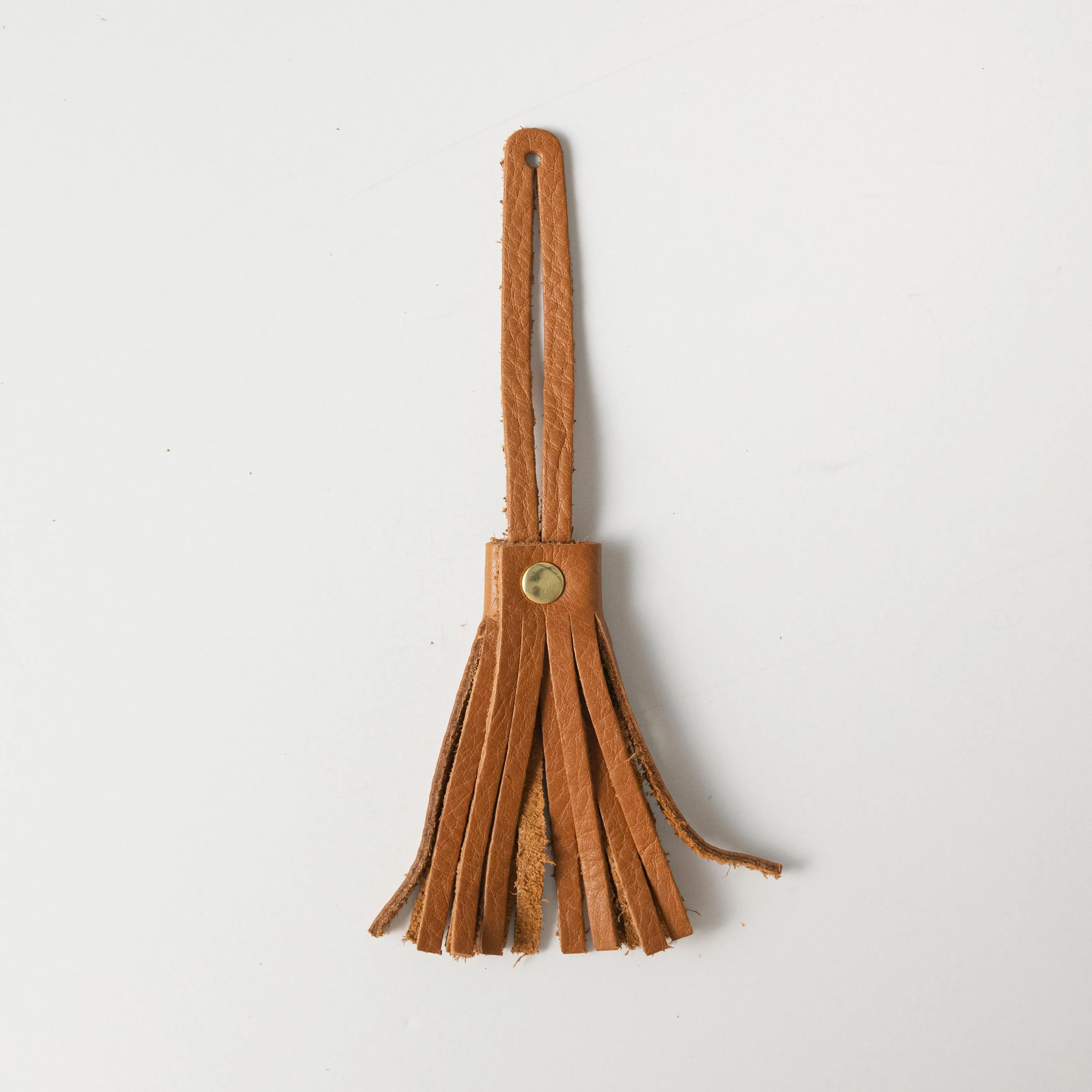 Cognac Cypress Leather Tassel