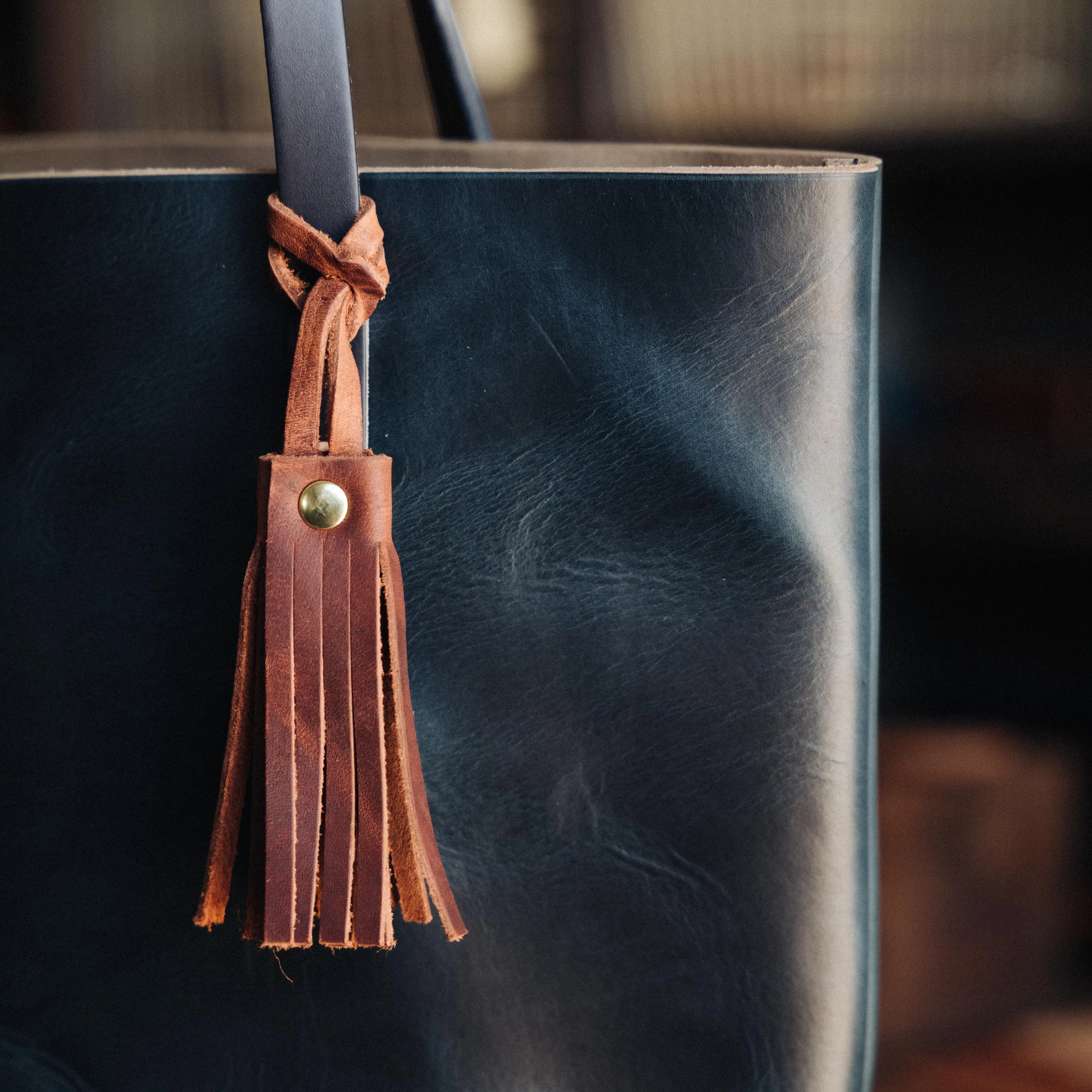 Crazy Horse Leather Tassel