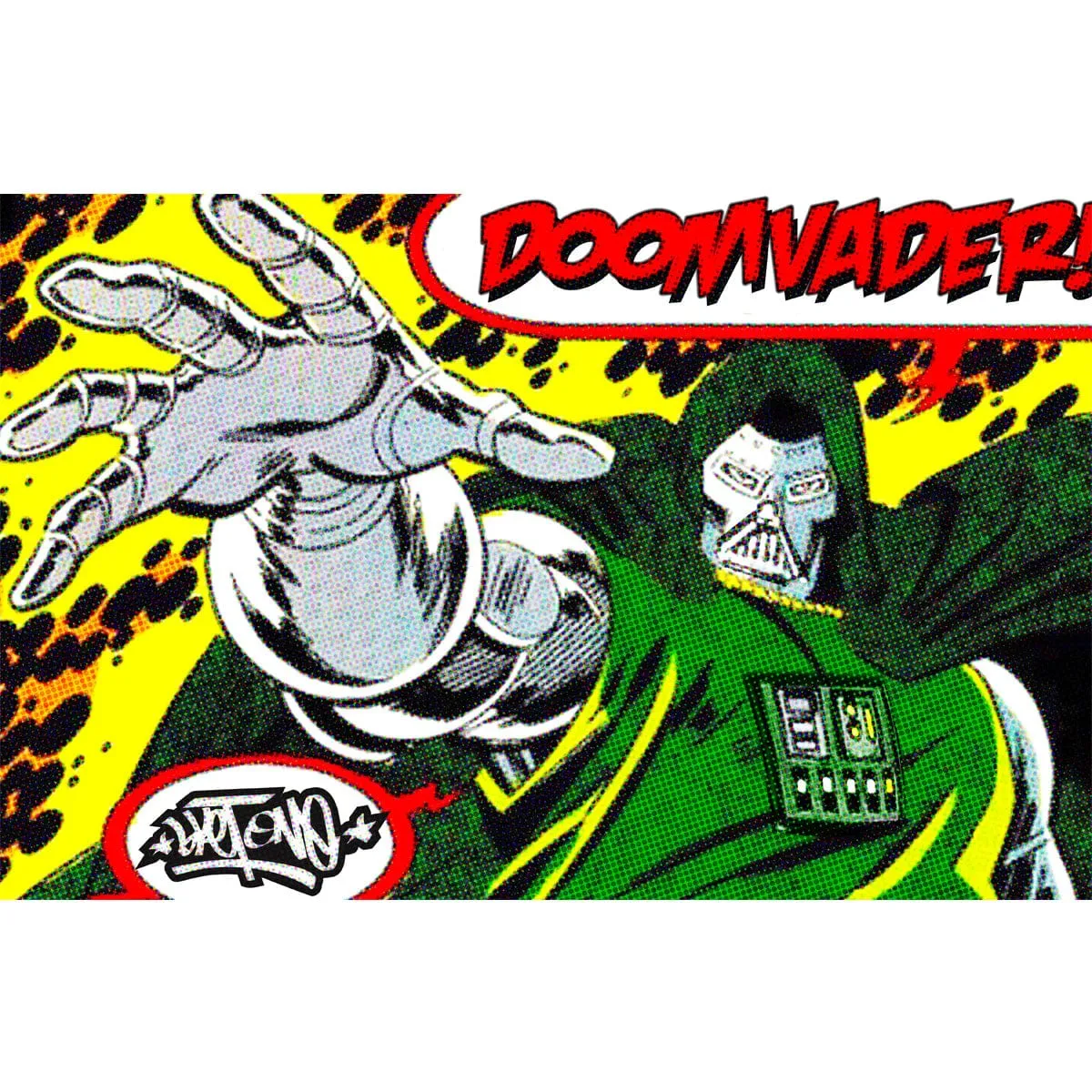 Doom Vader 11x17 Art Print by Sket-One IamRetro Exclusive