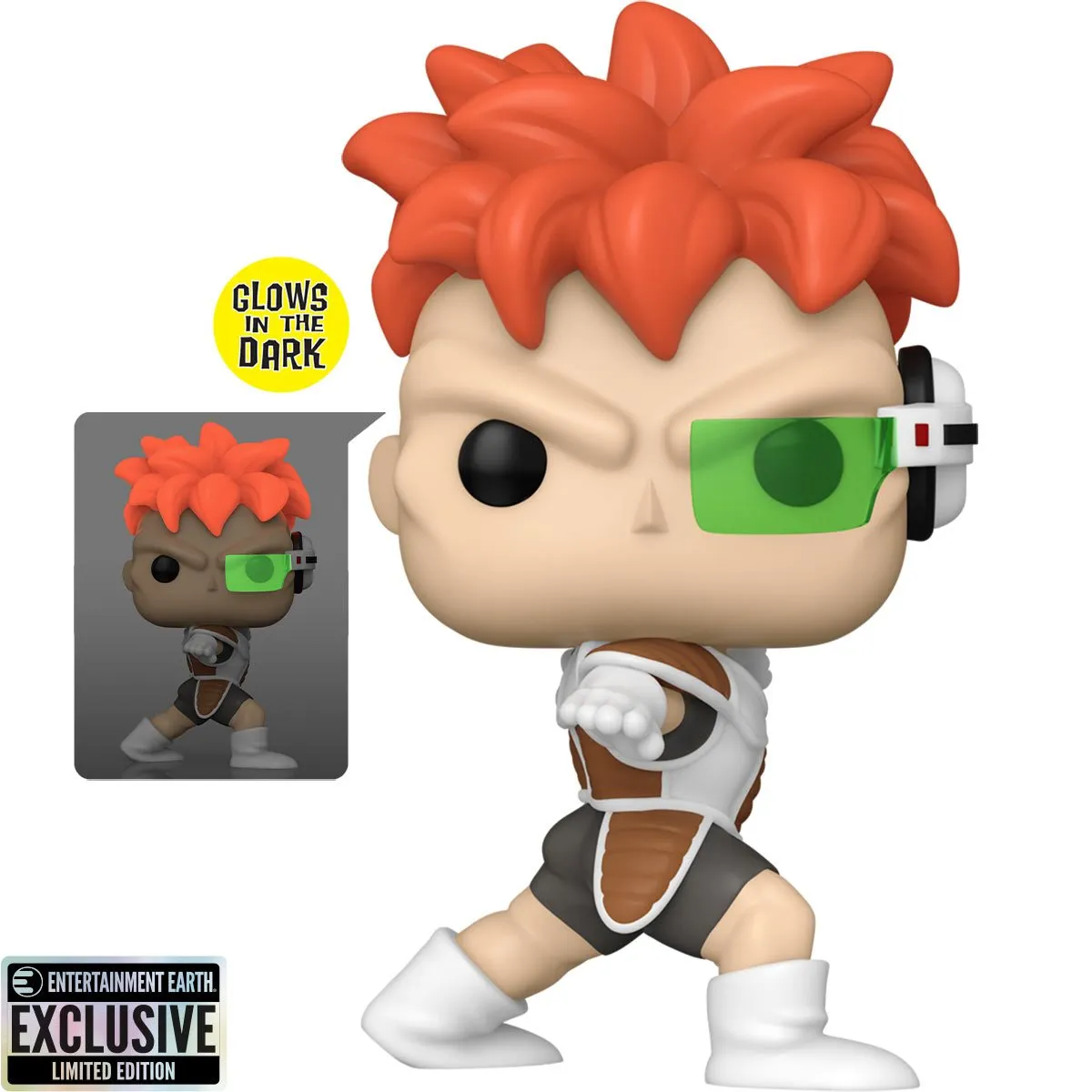 Dragon Ball Z Recoome Glow-in-the-Dark Funko Pop! Vinyl Figure #1492 *NON-MINT*