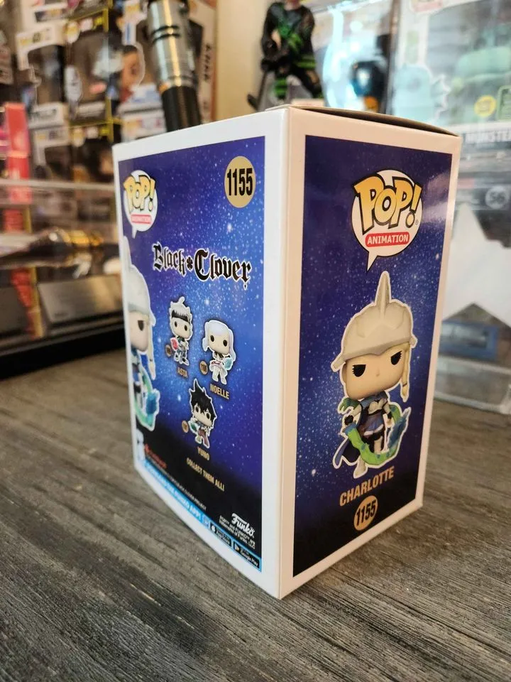 Funko PoP Black Clover Charlotte Glow in the Dark Chalice Exclusive