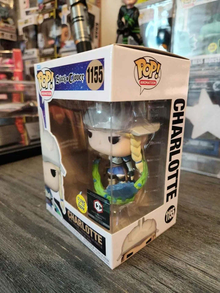 Funko PoP Black Clover Charlotte Glow in the Dark Chalice Exclusive