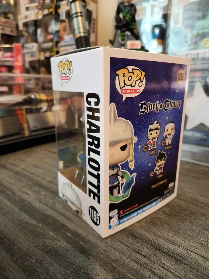 Funko PoP Black Clover Charlotte Glow in the Dark Chalice Exclusive