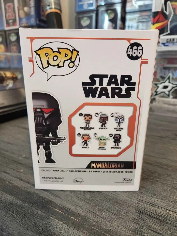 Funko PoP Star Wars The Mandalorian Dark Trooper