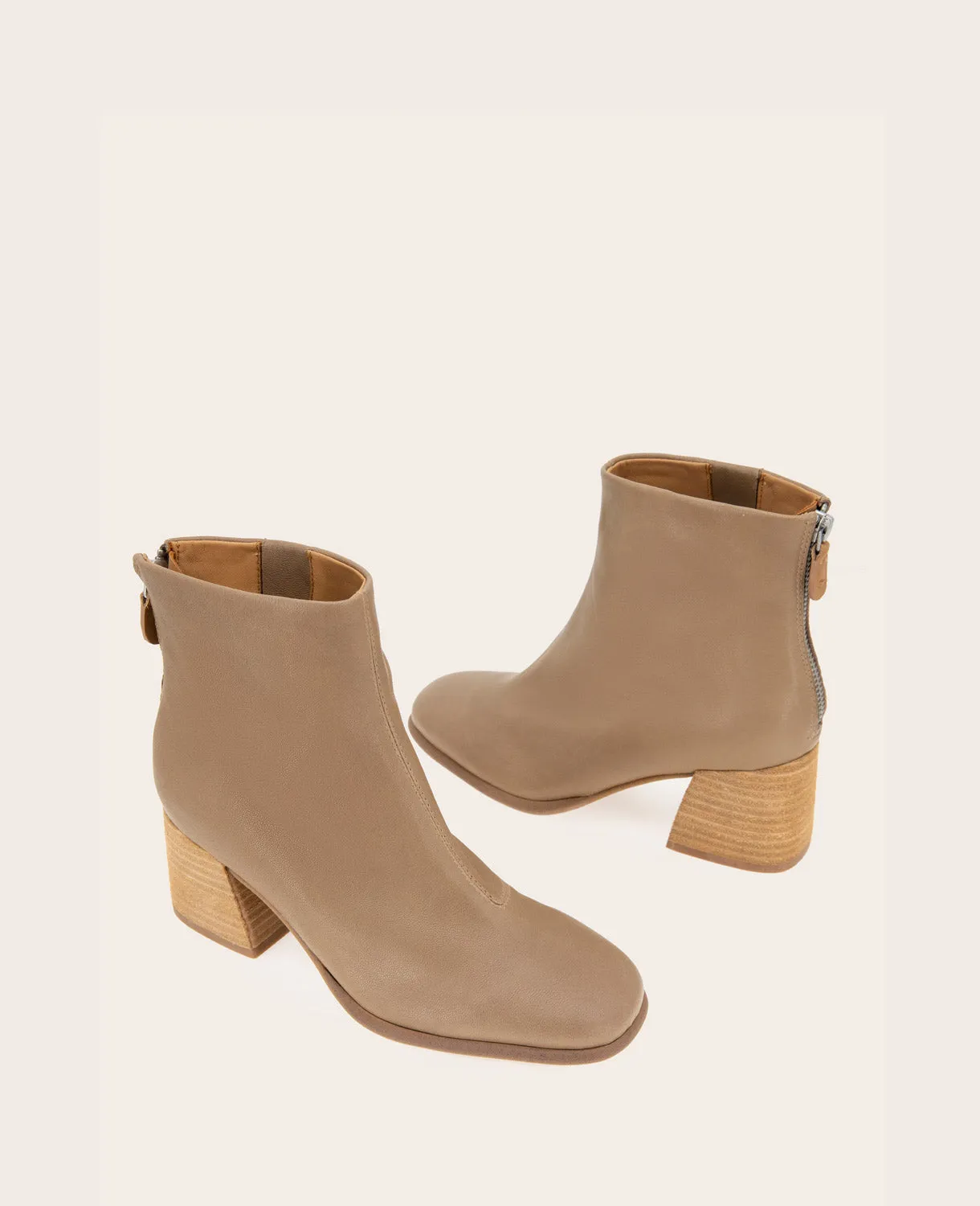 GENTLE SOULS - Sandryn Leather Zip Bootie