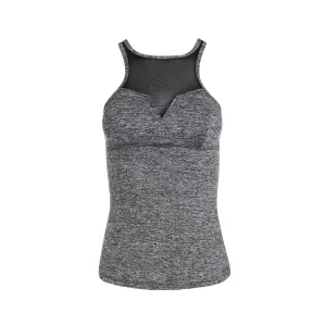 Gourami White Label Linear Goddess Tank Top - Dark Grey