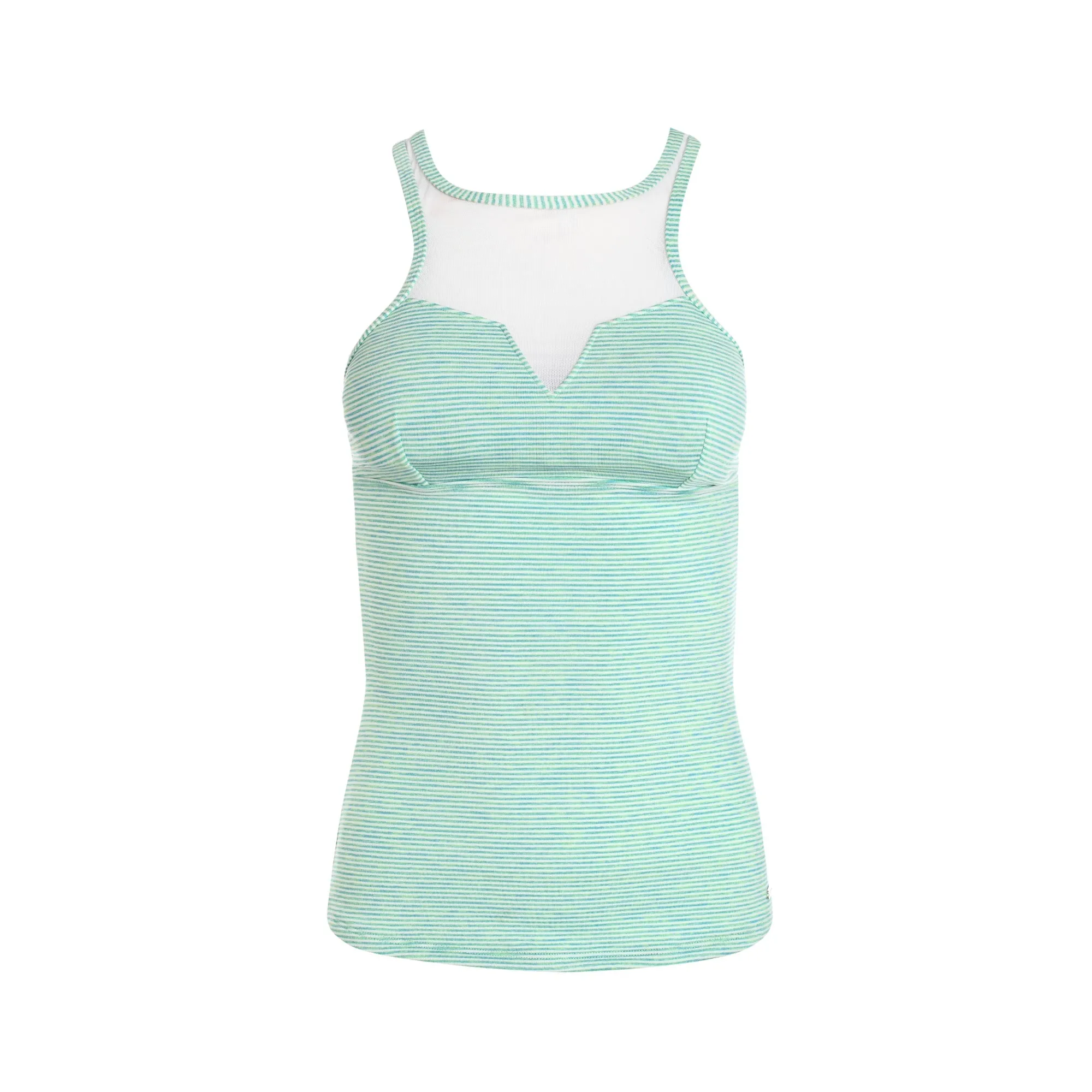 Gourami White Label Linear Goddess Tank Top - Light Green