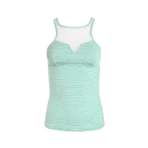 Gourami White Label Linear Goddess Tank Top - Light Green