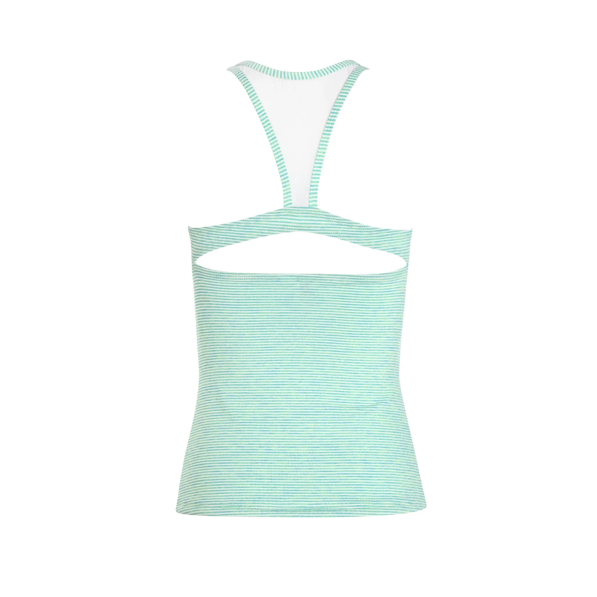 Gourami White Label Linear Goddess Tank Top - Light Green