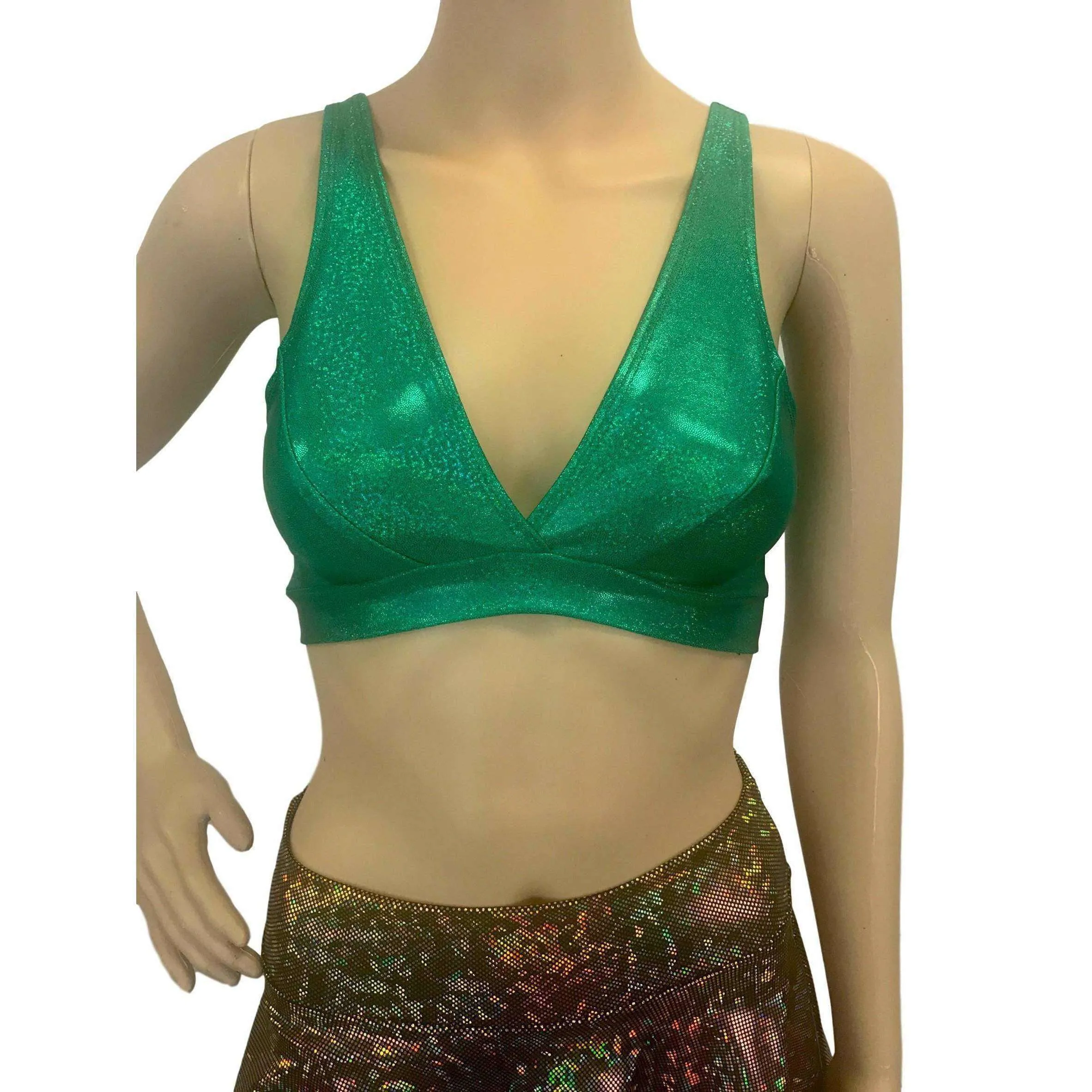 Green Sparkle Bralette