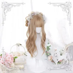 HARAJUKU LOLITA GOLDEN LONG CURLS WIG BY70168