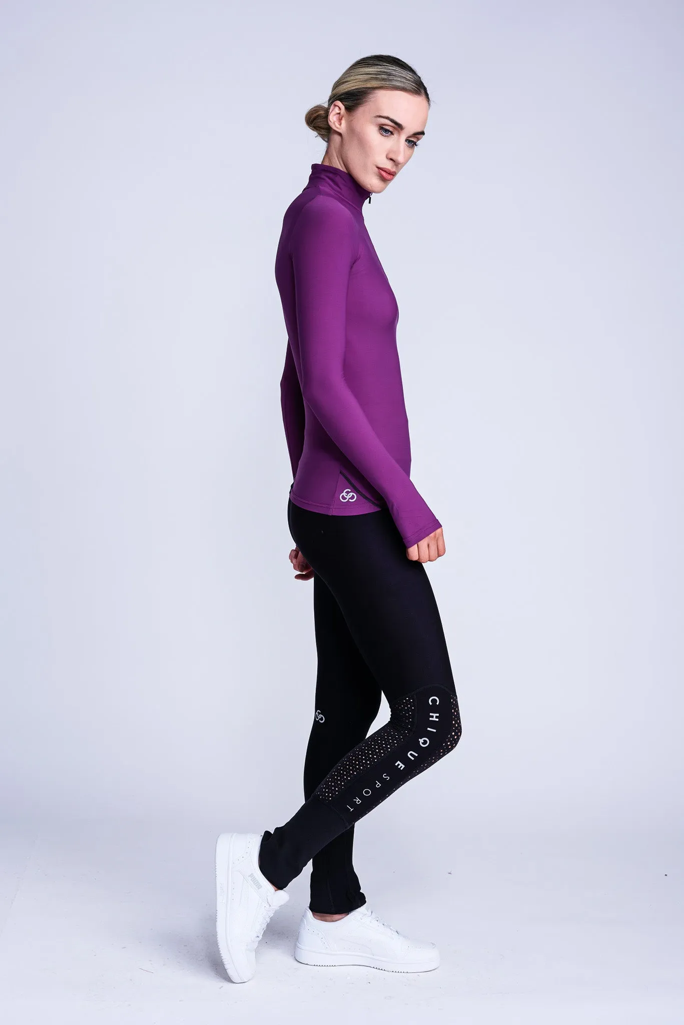 Inspire Non-Slip Leggings in Black