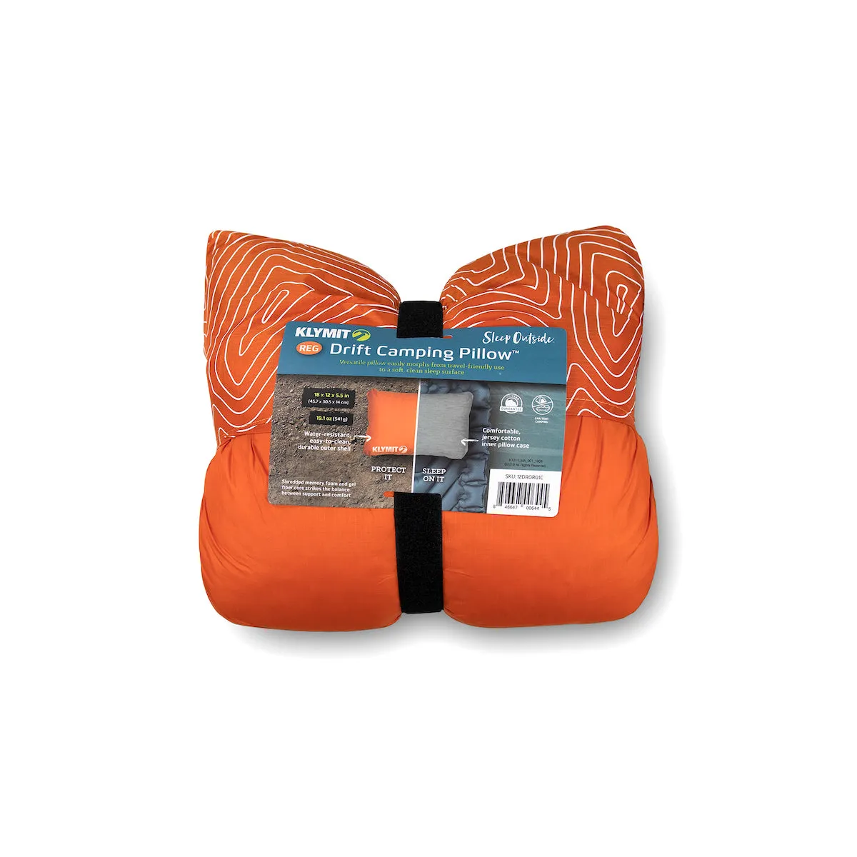 Klymit Drift Car Camp Pillow Regular - Orange