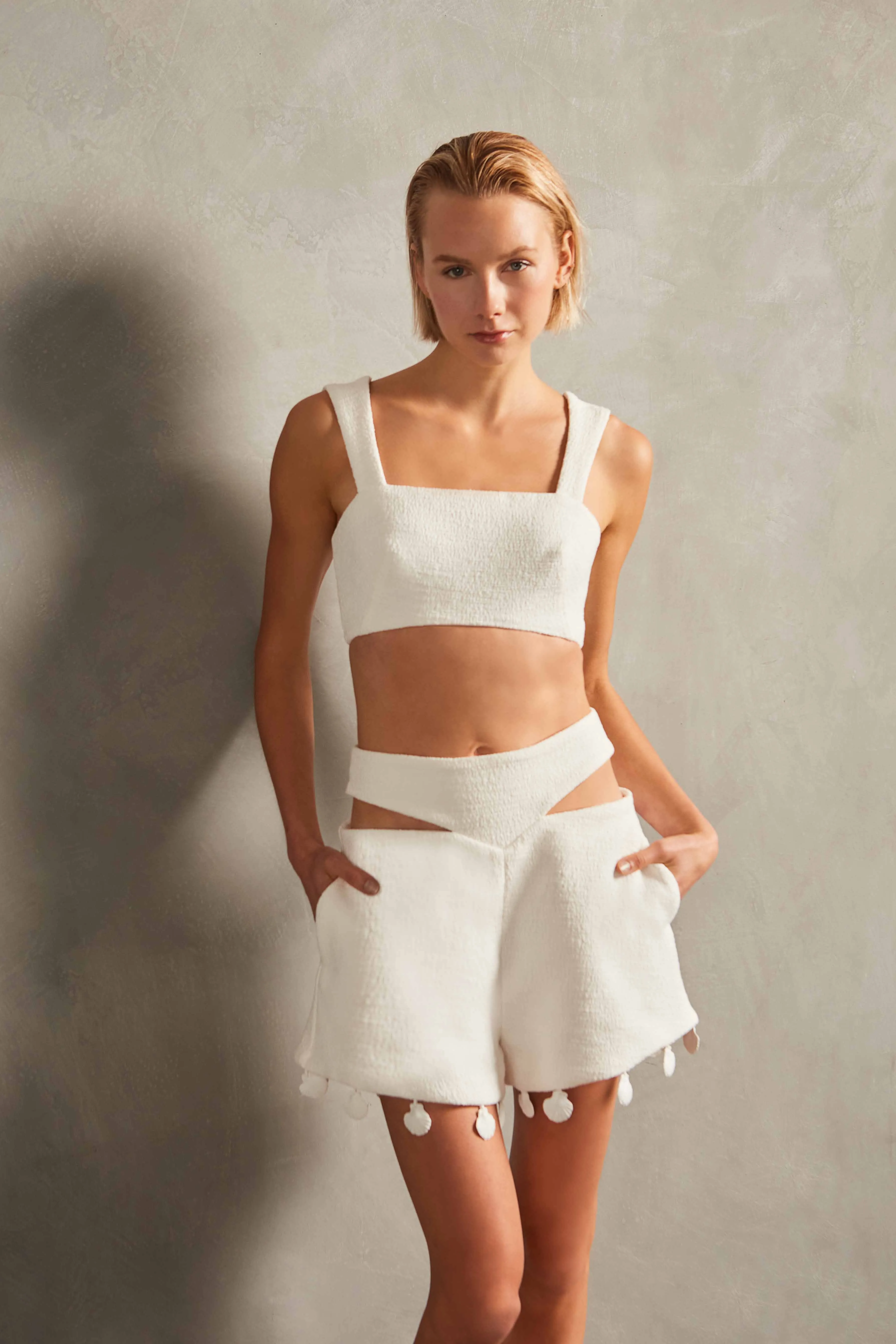 La Mer Cut-Outs Shorts