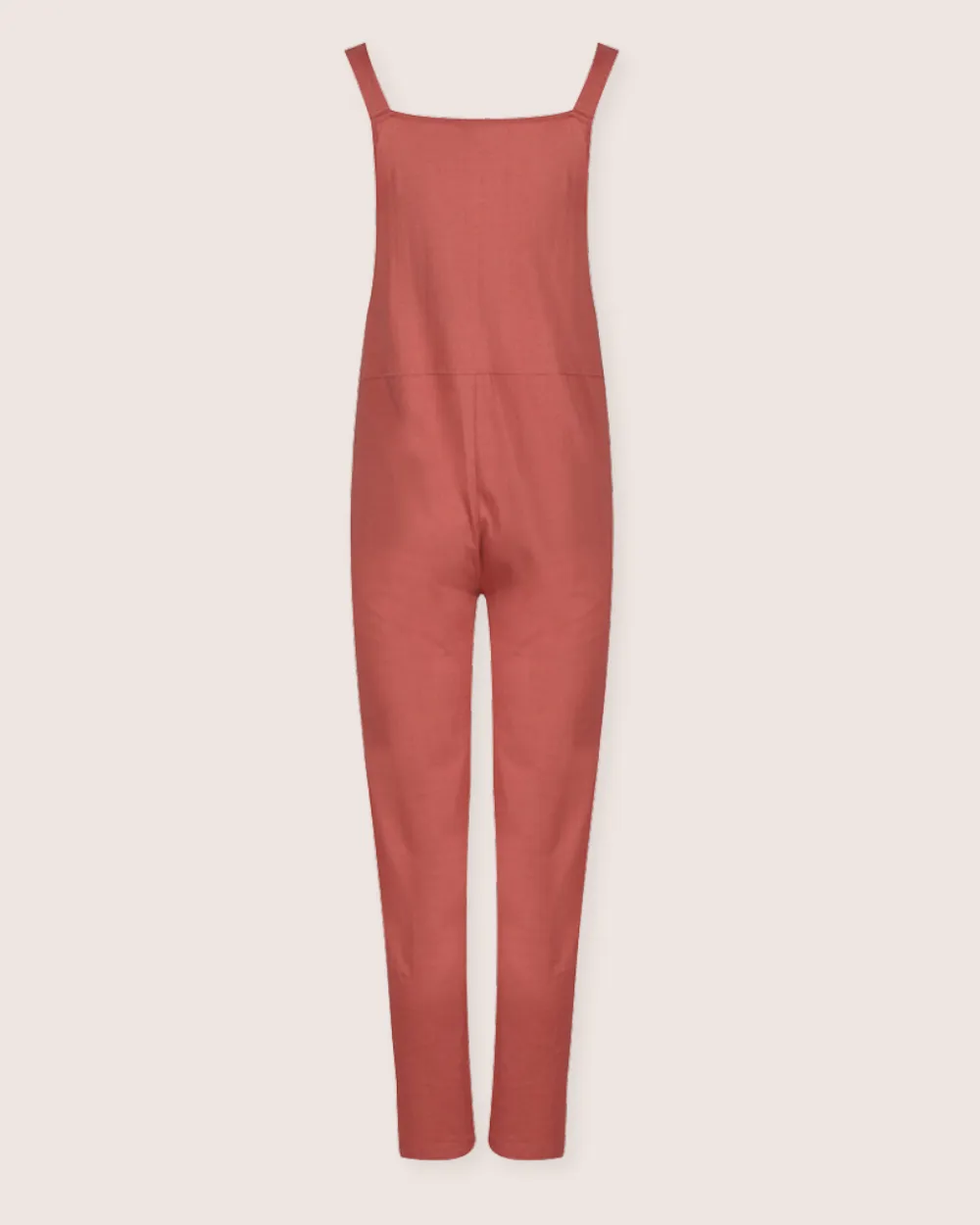 Lila Brick Dungarees