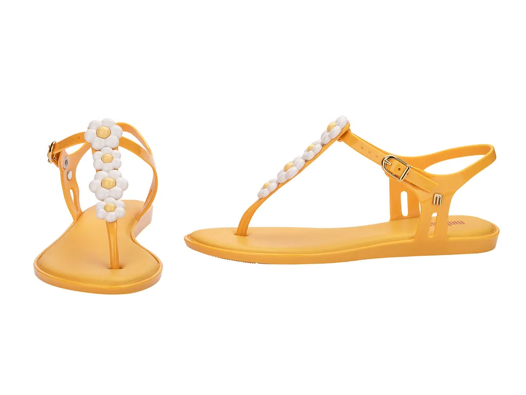 Melissa Solar Spring AD Yellow Flipflop Sandal